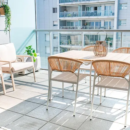 Panoramic Terrace 16th Floor Private Parking Apartamento Milán